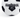 Close up image of black and white soccer ball dog toy