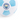 Close up image of Manchewster City small soccer ball dog toy, a fun and durable pet parody toy inspired by soccer, perfect for playful pups and as soccer gifts for dog-loving sports fans.