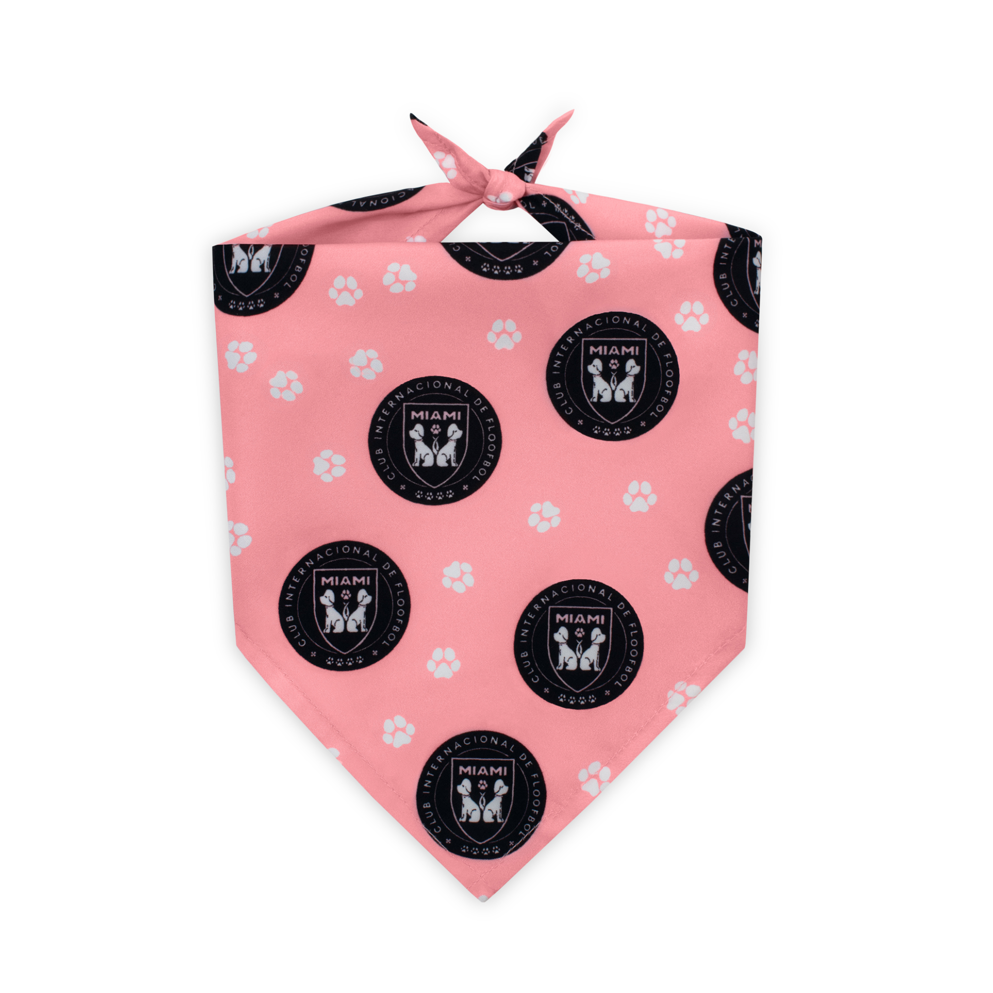 Miami soccer-themed dog bandana – Floofball