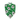 Green soccer dog bandana with Mexico-inspired design and dog paw print on a white background